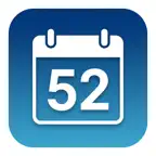 Week Number Calendar iOS Icon