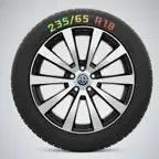 My Wheels - Car Tires Tracker iOS Icon
