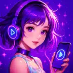 AI Anime Video Maker - GenAni iOS Icon