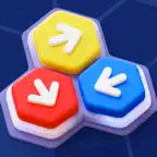 Hexa Jam: block escape iOS Icon