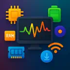Activity Monitor: CPU, Mem, .. iOS Icon