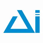 AI Blue Photo iOS Icon