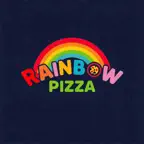 Rainbow Pizza Swadlincote. iOS Icon