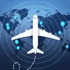 Plane Tracker Flight Aware iOS Icon