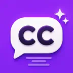 AI Captions: Subtitle Maker iOS Icon