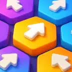 Hexout - Color Hexa Puzzle iOS Icon