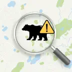 Kuma Map: Bear Sighting Alerts iOS Icon