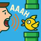 Aaaah! Bird - Voice Controlled iOS Icon