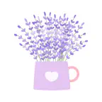 Pretty Flower Sticker3 iOS Icon