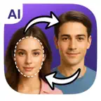 AI Face Swap Video - SwapyFace iOS Icon