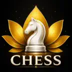 Chess Offline – Lotus Chess AI iOS Icon