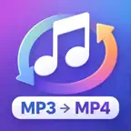 Audio Converter. MP3 Cutter iOS Icon