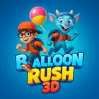 Balloon Rush - 3D Playme iOS Icon
