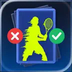 Tennis Swipe Trivia iOS Icon