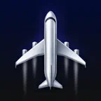 Flight Ace. AI Plane Radar iOS Icon