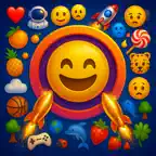 AIMoji: Emoji Orbit Shooter iOS Icon
