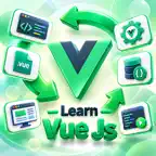 Learn Vue Js | VueBook iOS Icon