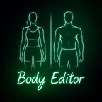 Body Editor: Slim & Muscle AI iOS Icon