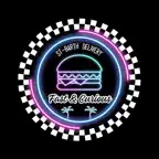 Fast and Curious Food Delivery Icon
