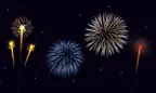 Endless Fireworks: 4K iOS Icon