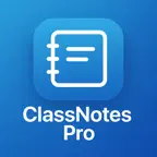 Class Notes Pro iOS Icon