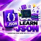 Learn JSON | JSON Tutor iOS Icon