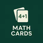 Math Flash Cards App. iOS Icon