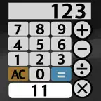 Calculator with 11 button iOS Icon