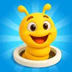 Worm Escape 3D Cube Blast iOS Icon