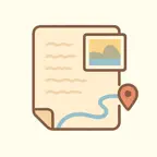 拾光记 - 为你的瞬间配上有灵魂的文字 iOS Icon