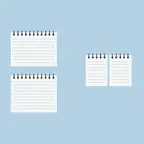 Simple Double Memo iOS Icon