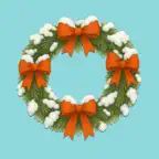 Snowy New Year - Stickers iOS Icon