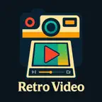 Retro Camera: Aesthetic Video iOS Icon