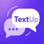 Textup ・ 2nd Number ・ Text App iOS Icon
