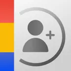 Contacts + Sync Google, Backup iOS Icon
