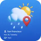Rain Forecast : Weather Track iOS Icon