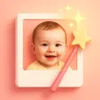Baby Photoshoot Art: Kidpic iOS Icon