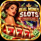 Real Money Slots: Vegas Clash Icon