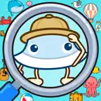 どこどこ？えさがしワオっち！| 幼児子供向け絵さがしゲーム iOS Icon