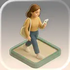 No DoomScrolling: Walk2Scroll iOS Icon