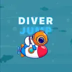 Diver Jump - Aventura acuática iOS Icon