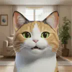 Tap Cat: Offline Reflex Game iOS Icon