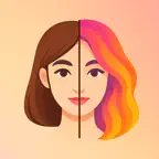 ManeFrame: AI Hairstyle Try On iOS Icon