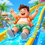 Water Park Tower Rush 3D iOS Icon