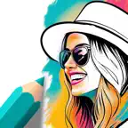 Color Pop : AI Coloring Game iOS Icon
