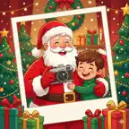 Photo with Santa AI Generator iOS Icon