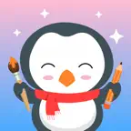 Kids Drawings: coloring book iOS Icon