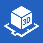 LiDAR Scanner: 3D Room Measure iOS Icon