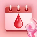 Period Tracker Calendar App iOS Icon