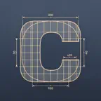 Construction Calc: Estimator iOS Icon